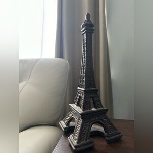 EIFFEL TOWER Cast Iron Votive Tea Light Candle Holder Paris France 13”